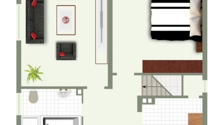 Sanierungs- und modernisierungsbedürftiges Häuschen mit Großgarage in sonniger Lage