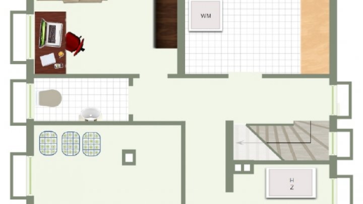 Sanierungs- und modernisierungsbedürftiges Häuschen mit Großgarage in sonniger Lage